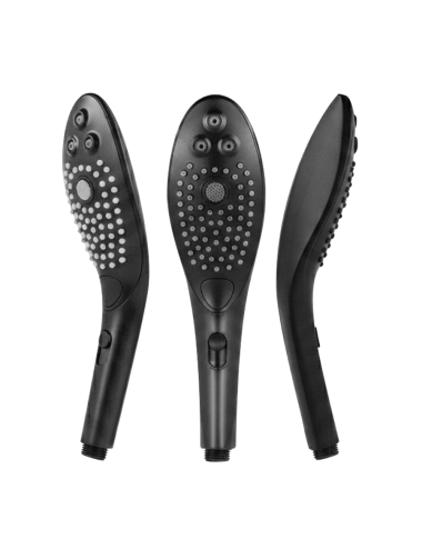 WOMANIZER - WAVE CABEZAL DE DUCHA ESTIMULADOR DE CLITORÍS NEGRO