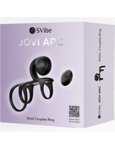 SNAIL VIBE - JOVI ARC ANILLO DE PAREJA CONTROL REMOTO NEGRO