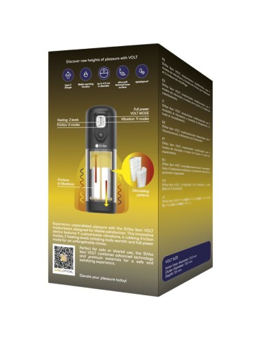 SNAIL VIBE - IKON VOLT MASTURBADOR EFECTO CALOR Y FRICCIÓN