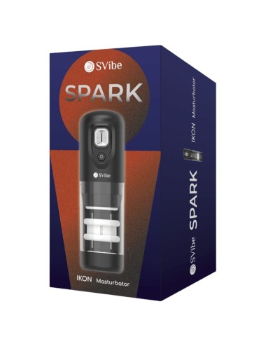 SNAIL VIBE - IKON SPARK MASTURBADOR CON EMPUJE Y ROTACIÓN