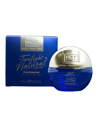 HOT - TWILIGHT NATURAL CON FEROMONAS HOMBRE 15 ML