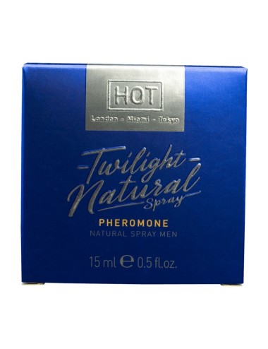 HOT - TWILIGHT NATURAL CON FEROMONAS HOMBRE 15 ML