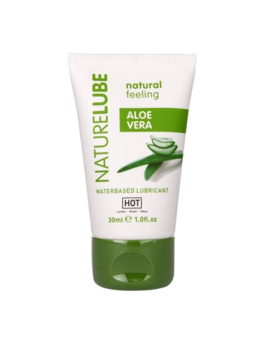HOT - NATURE LUBE LUBRICANTE BASE AGUA ALOE VERA 30 ML