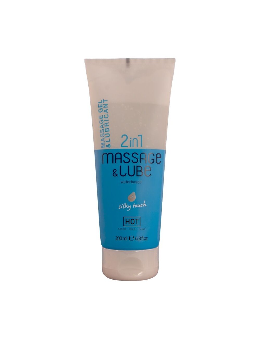 HOT - MASSAGE & GLIDE GEL 2 EN 1 TACTO SEDOSO 200 ML