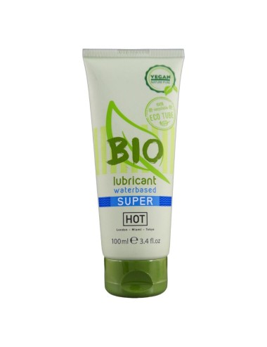 HOT - BIO LUBRICANT LUBRICANTE BIO BASE AGUA SUPERGLIDE 100 ML