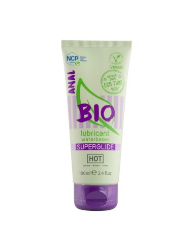 HOT - BIO LUBRICANT LUBRICANTE BIO BASE AGUA SUPERGLIDE ANAL 100 ML