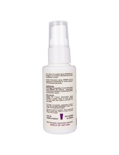HOT - V-ACTIV SPRAY ESTIMULANTE PARA MUJER 50 ML
