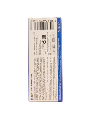 HOT - V-ACTIV PENIS POWER CREMA PARA HOMBRE 50 ML