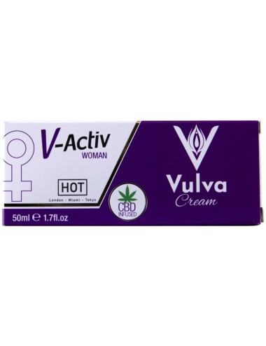 HOT - CREMA PARA VULVA CON CBD 50 ML