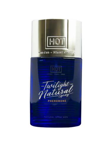 HOT - TWILIGHT SPRAY NATURAL CON FEROMONAS HOMBRE 50 ML