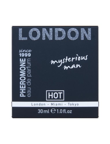 HOT - PERFUME CON FEROMONAS LONDON MYSTERIOUS HOMBRE 30 ML