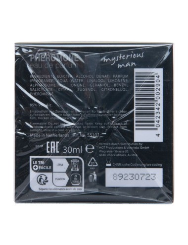 HOT - PERFUME CON FEROMONAS LONDON MYSTERIOUS HOMBRE 30 ML