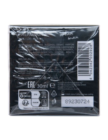 HOT - PERFUME CON FEROMONAS TOKYO URBAN HOMBRE 30 ML