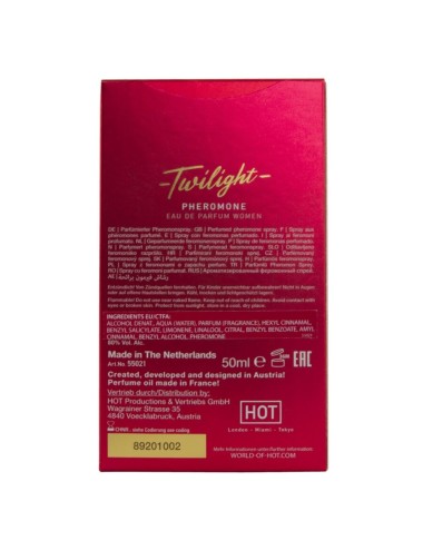 HOT - TWILIGHT PERFUME CON FEROMONAS MUJER 50 ML