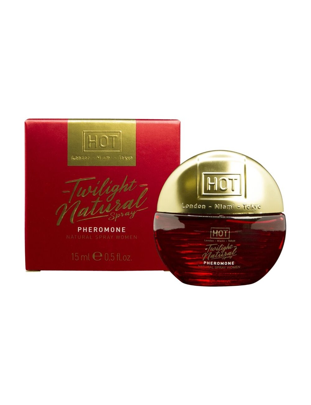 HOT - TWILIGHT NATURAL CON FEROMONAS MUJER 15 ML