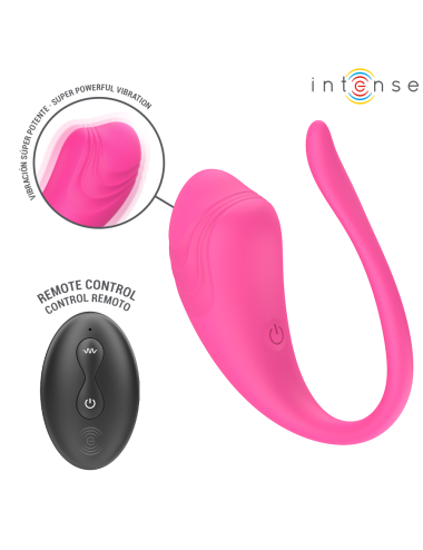 INTENSE - OLIVIA HUEVO VIBRADOR ROSA CONTROL REMOTO