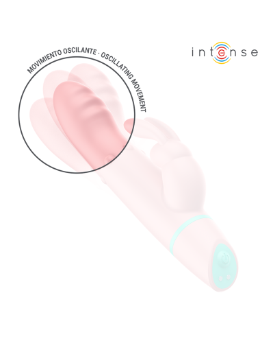 INTENSE - ALVIN ESTIMULADOR RABBIT & VIBRADOR ROLLING + OSCILANTE