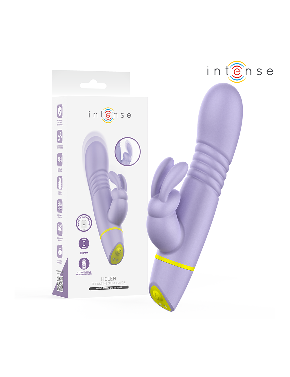 INTENSE - HELEN ESTIMULADOR RABBIT & VIBRADOR THRUSTING