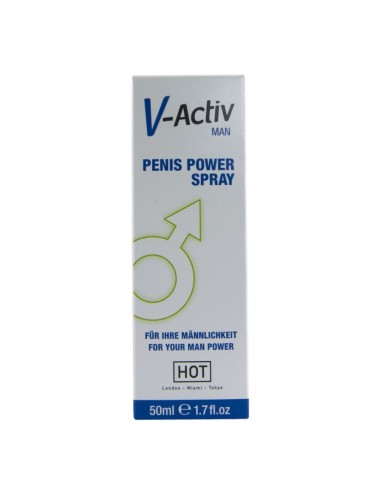 HOT - V-ACTIV PENIS POWER SPRAY PARA HOMBRE 50 ML