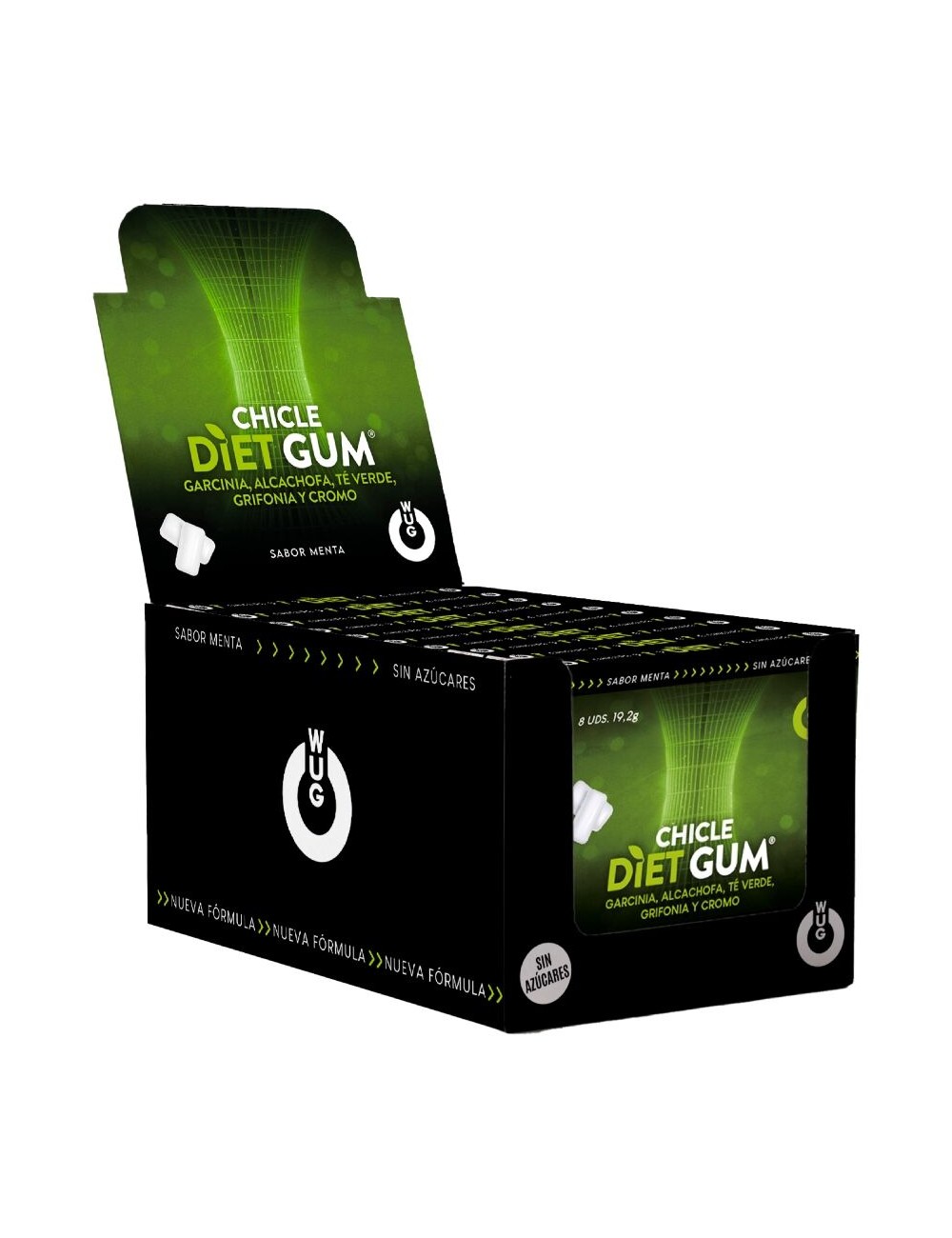 WUG DIET – DISPLAY 12 X 8 UDS | Control del apetito y reducción del picoteo