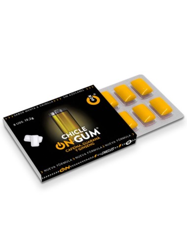 WUG On Gum – 1 X 8 UDS | Energía inmediata en formato chicle