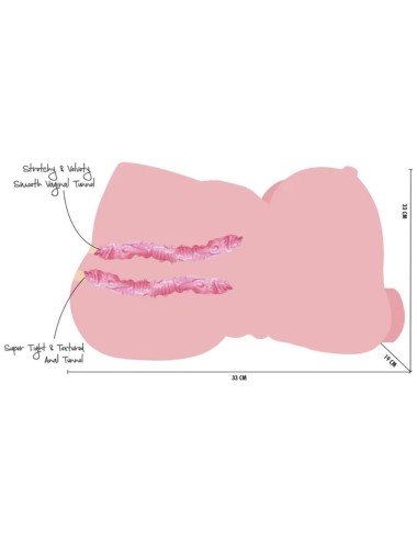 HIDDEN DESIRE - BIG FAT BANGING BABE TORSO MASTURBADOR FEMENINO 10 KG