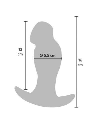 HIDDEN DESIRE - INFERNO PLUG ANAL REALÍSTICO 16 CM