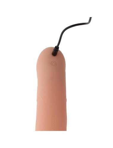 HIDDEN DESIRE - INFERNO STRAP-ON FUNDA PARA PENE CON VIBRACIÓN 20 CM