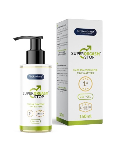 MEDICA GROUP - SÚPER ORGASM STOP GEL ÍNTIMO PARA HOMBRE 150 ML