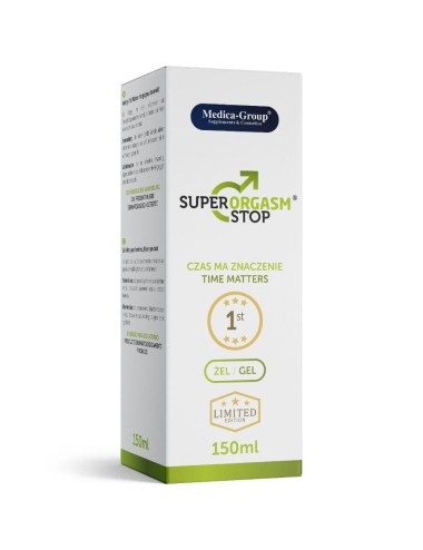 MEDICA GROUP - SÚPER ORGASM STOP GEL ÍNTIMO PARA HOMBRE 150 ML