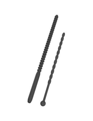 HIDDEN DESIRE - EXTREME ADVANCED DILATADORES DE URETRA CON ESTRÍAS 2 UDS