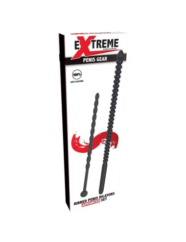 HIDDEN DESIRE - EXTREME ADVANCED DILATADORES DE URETRA CON ESTRÍAS 2 UDS