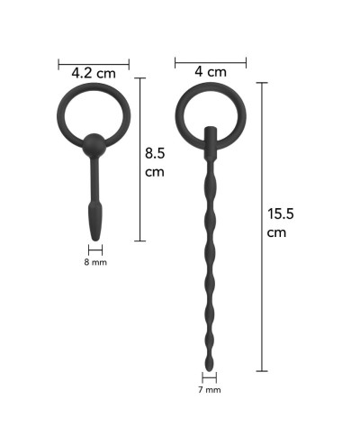 HIDDEN DESIRE - EXTREME STARTER SET DE PLUGS URETRALES 2 UDS
