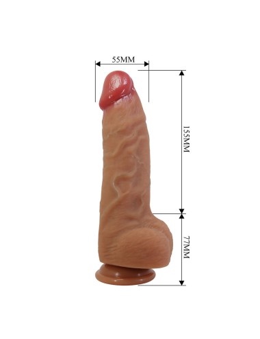 PRETTY LOVE - NAJM DILDO REALÍSTICO CON VENTOSA 23.2 CM -Ø- 5.5 CM