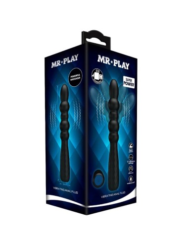 MR PLAY - PLUG ANAL FLEXIBLE CON VIBRACIÓN