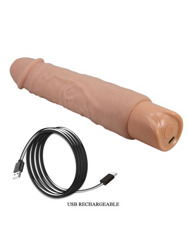 PRETTY LOVE - RUFUS VIBRADOR REALÍSTICO FLEXIBLE