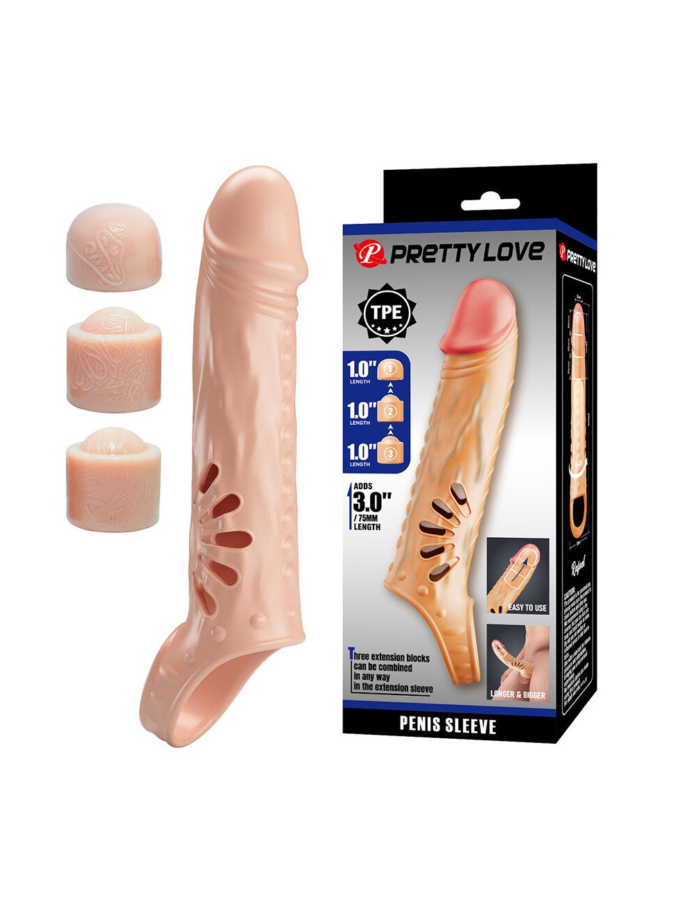 PRETTY LOVE- FUNDA PARA PENE CON EXTENSORES
