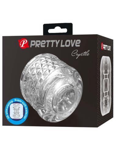 PRETTY LOVE - CRYSTLE MASTURBADOR DOBLE ENTRADA