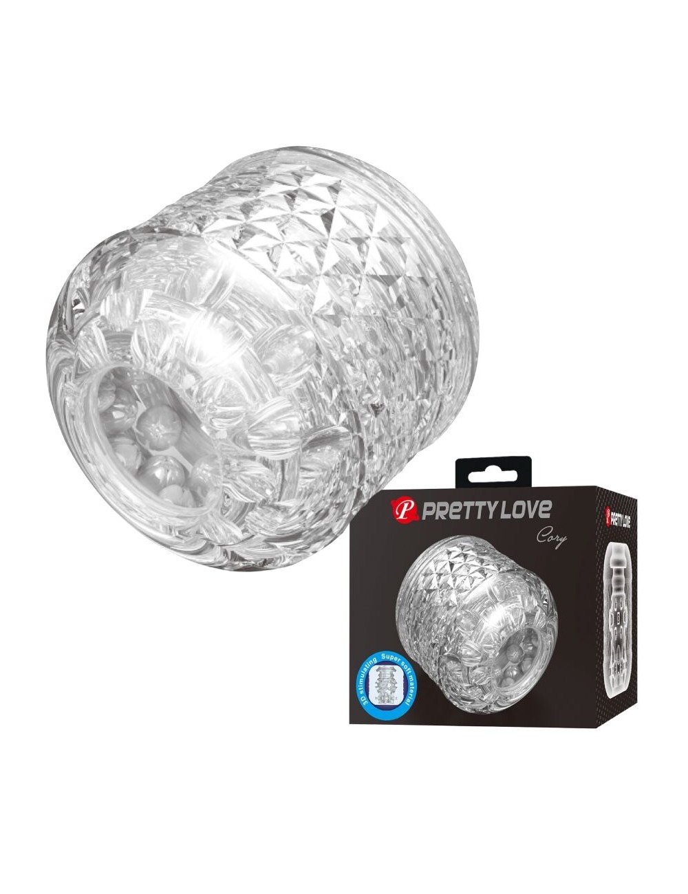 PRETTY LOVE - CARY MASTURBADOR DOBLE ENTRADA