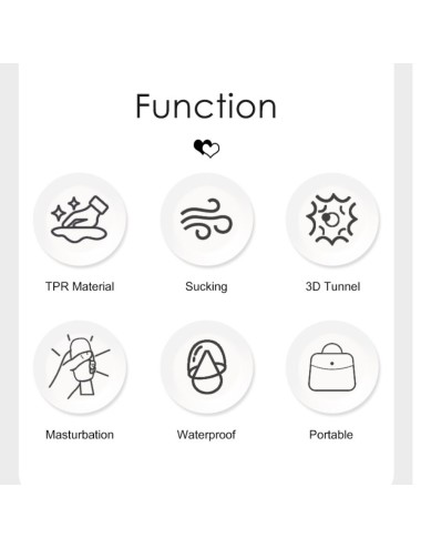 PRETTY LOVE - CARY MASTURBADOR DOBLE ENTRADA