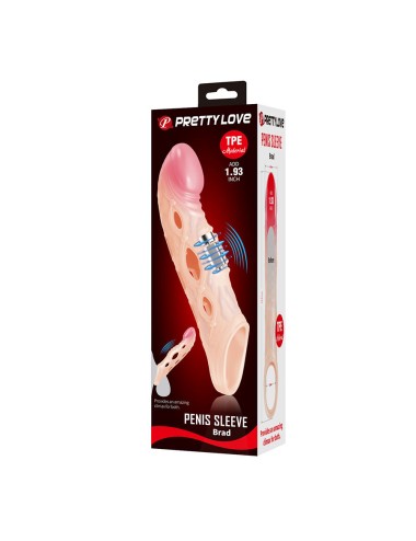 PRETTY LOVE - BRAD FUNDA PARA PENE CON VIBRACIÓN