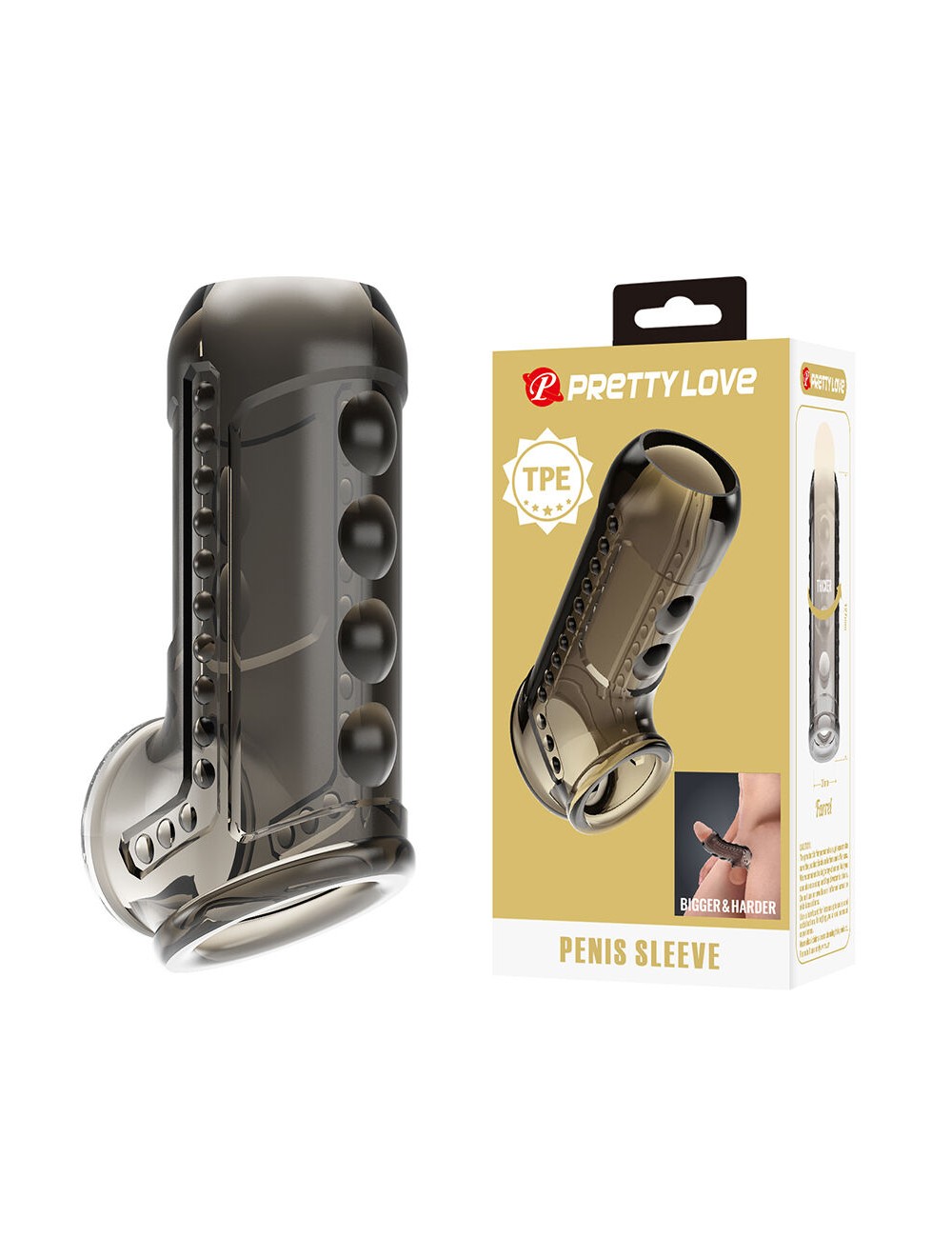 PRETTY LOVE - FUNDA PARA PENE CON TEXTURA