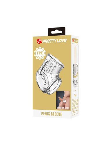 PRETTY LOVE - FUNDA CORTA PARA PENE TRANSAPARENTE
