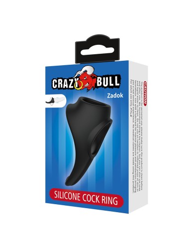 CRAZY BULL - ZADOK ANILLO ERGONÓMICO CON ESTIMULADOR DE PERINÉ