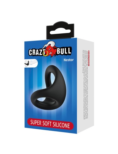 CRAZY BULL - NESTOR ANILLO ERGONÓMICO PARA PENE Y TESTÍCULOS