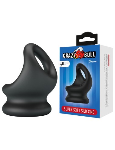 CRAZY BULL - OBERON ANILLO DE SOPORTE PARA PENE Y TESTÍCULOS