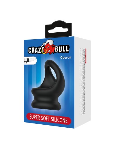 CRAZY BULL - OBERON ANILLO DE SOPORTE PARA PENE Y TESTÍCULOS