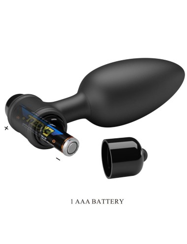 MR PLAY - PLUG ANAL SUPER POWER CON VIBRACIÓN