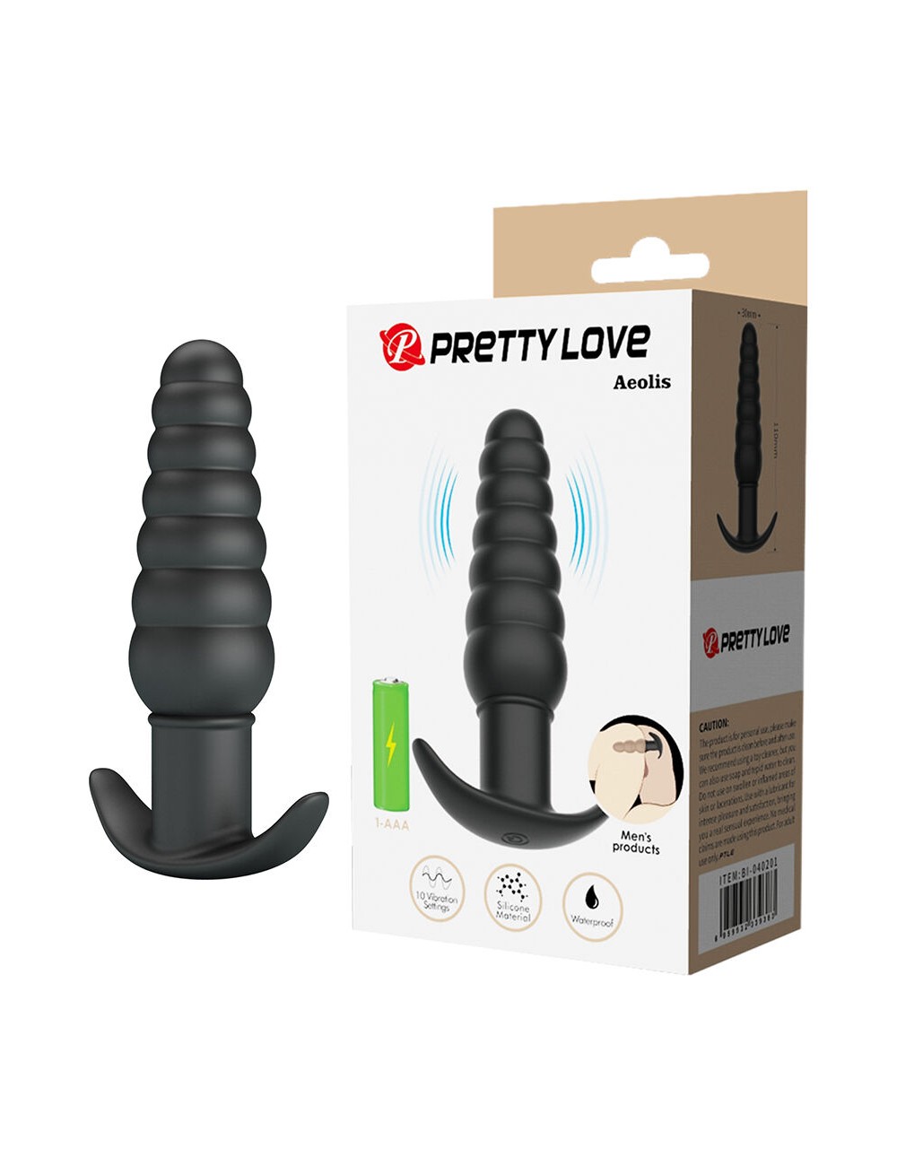 PRETTY LOVE - AEOLIS PLUG ANAL CON VIBRACIÓN