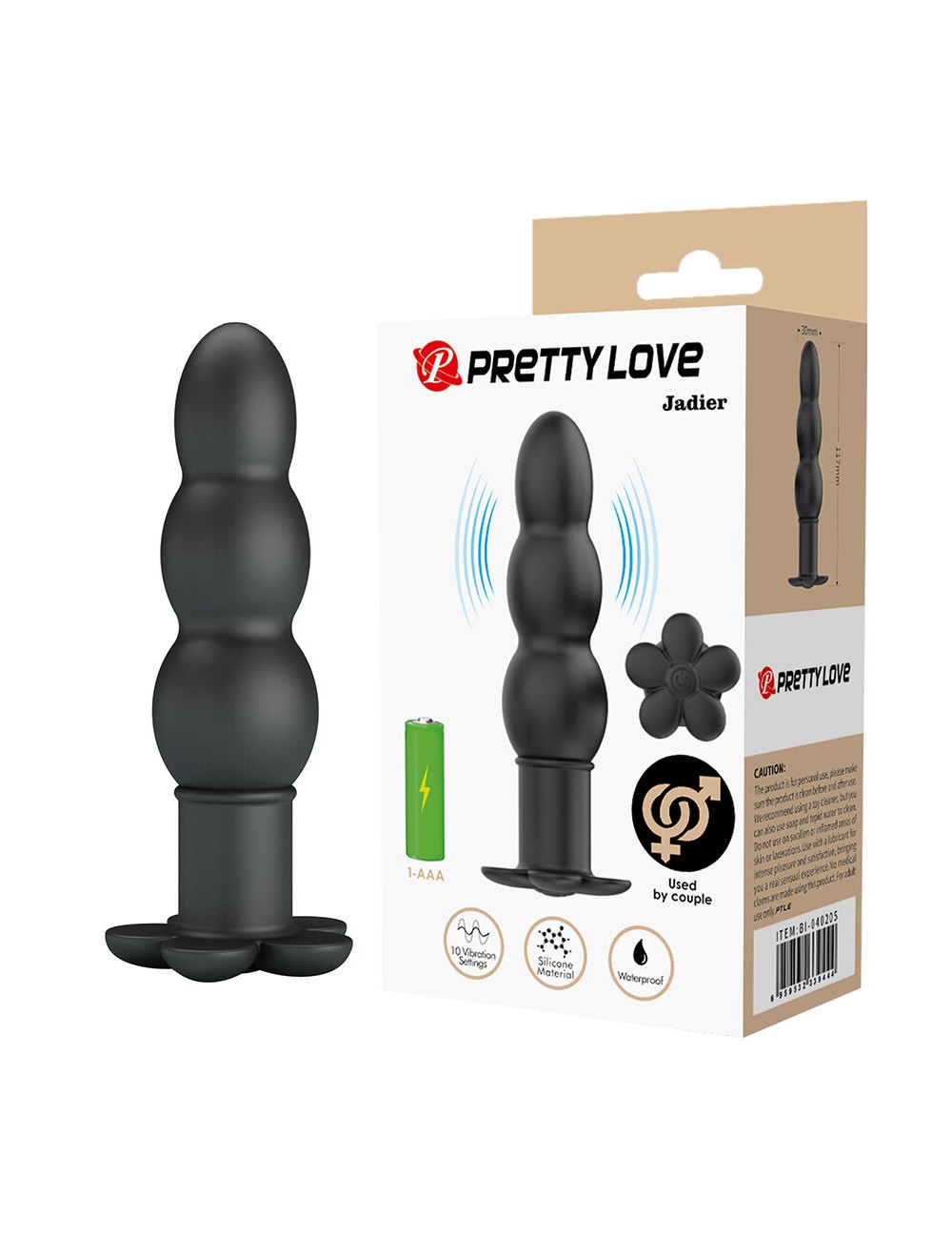 PRETTY LOVE - JADIER PLUG ANAL CON VIBRACIÓN